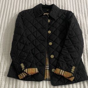 Burberry Black Quilted Puffer Jacket